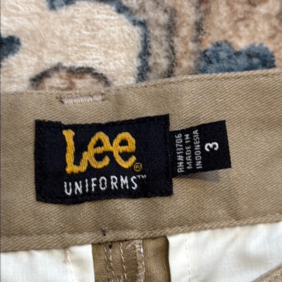 Lee Uniforms 3 Original Skinny Leg Juniors Khaki Tan Pants - Picture 5 of 8